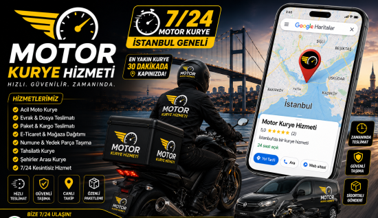 İstanbul Moto Kurye Hizmeti | Hızlı ve Güvenilir Kurye Çağır